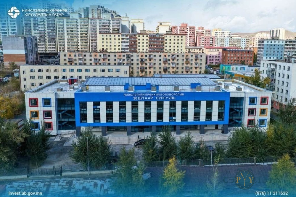 26.2 тэрбум төгрөгийн төсөвт өртгөөр дахин баригдсан 30 дугаар сургуулийн барилгыг улсын комисс хүлээж авчээ